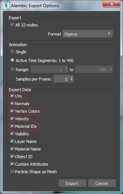Autodesk® 3ds Max® Alembic