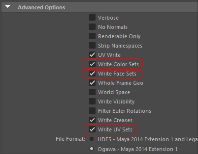 Autodesk® Maya® Alembic